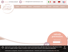 Tablet Screenshot of hotelcorallomisano.com